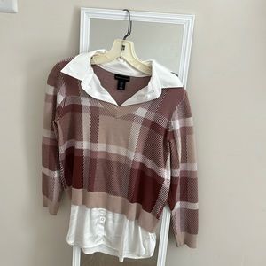 Women’s Adrienne Vittadini blouse large